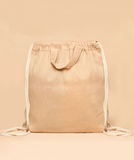 Ladies Backpack in Jute