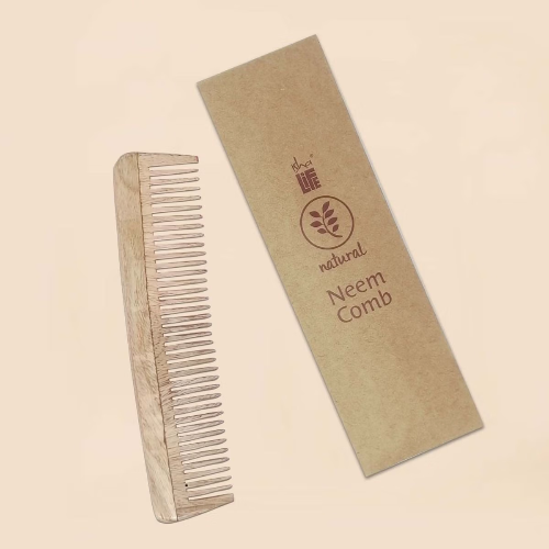 Handmade Neem Wood Comb No.42