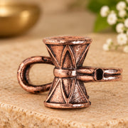 Unisex Damru Ear Cuff - Copper