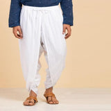 Dhoti Pant White Cotton