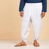 Dhoti Pant White Cotton