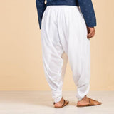 Dhoti Pant White Cotton