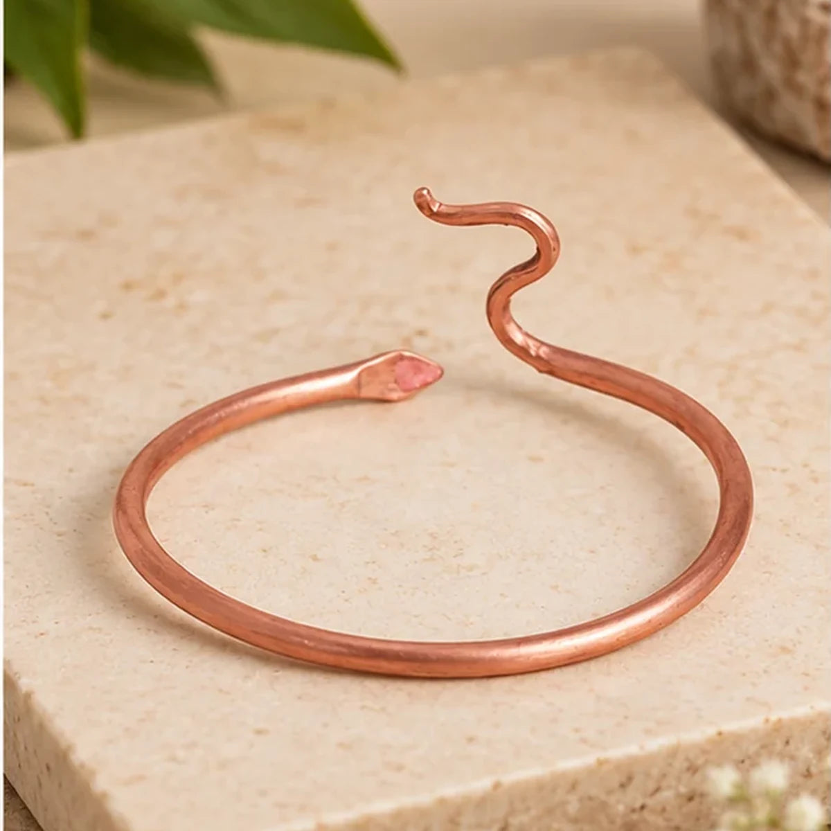 Sarpa Adjustable Copper Cuff