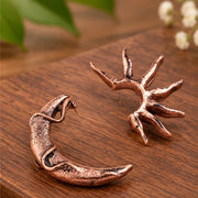 Surya Chandra Copper Earring