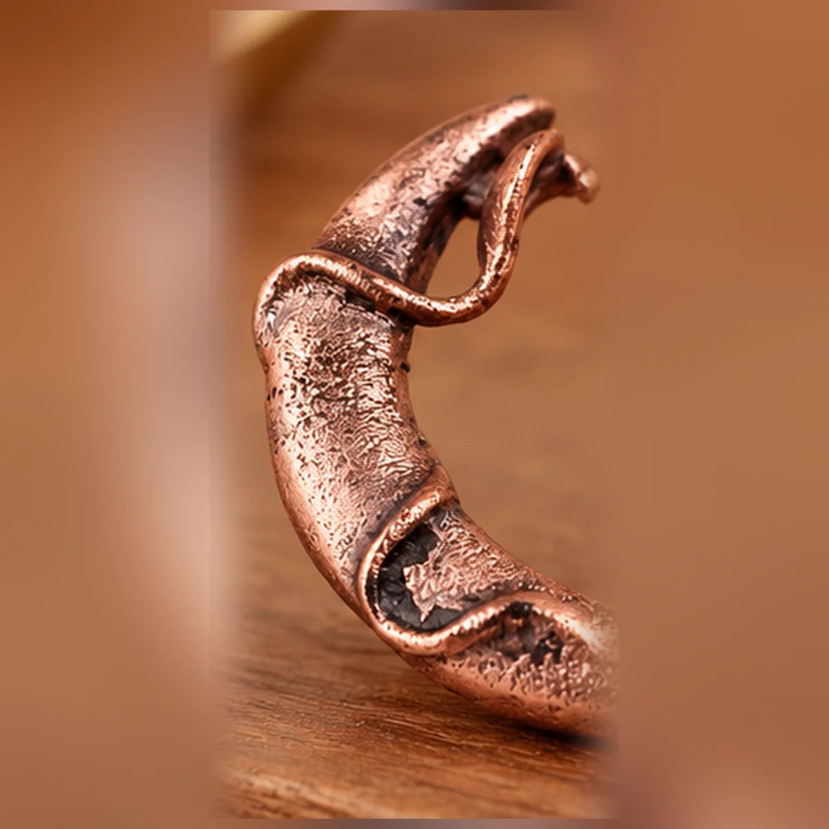 Surya Chandra Copper Earring