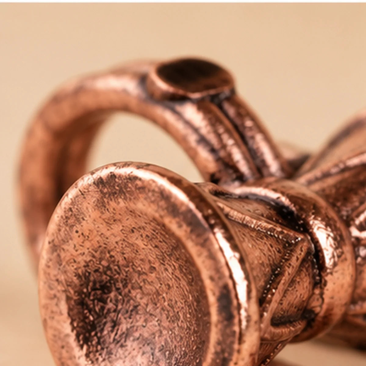 Unisex Damru Ear Cuff - Copper