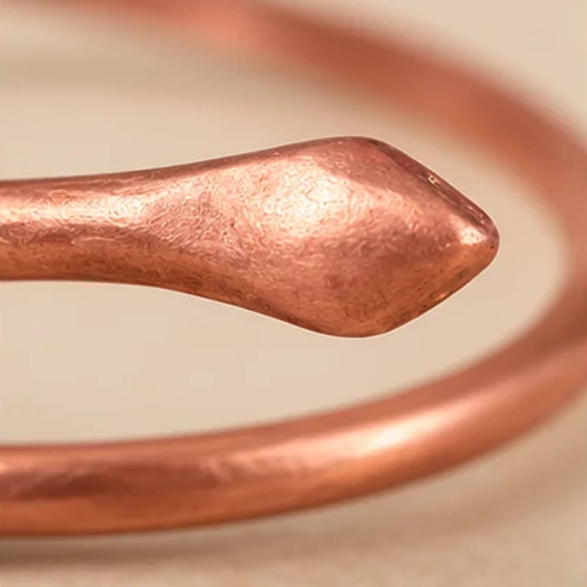 Sarpa Adjustable Copper Cuff