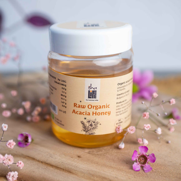 Isha Raw Organic Acacia Honey