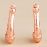 Adiyogi Copper Earring