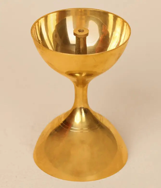 Brass Buddha Lamp Large