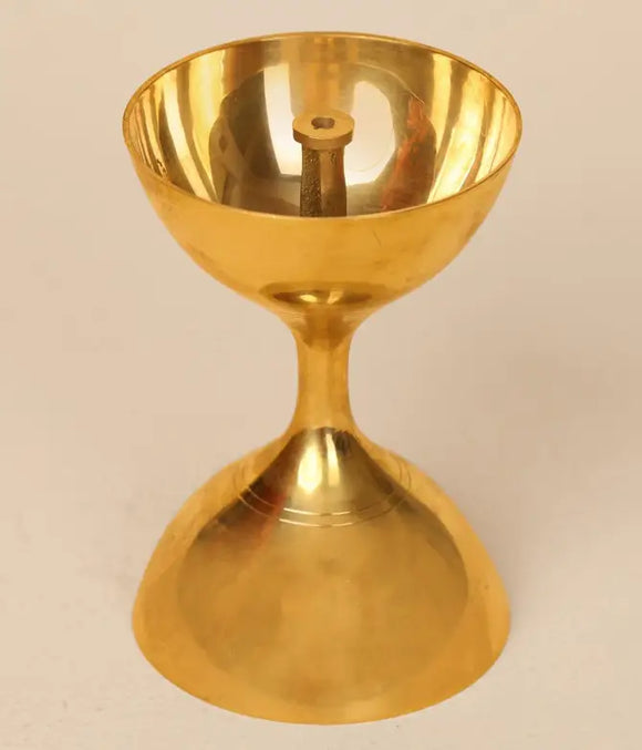 Brass Buddha Lamp Large