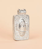 Linga Bhairavi Silver Pendant - Large