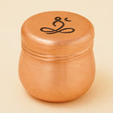 Copper Vibhuti Box (Large) - Sadhaka