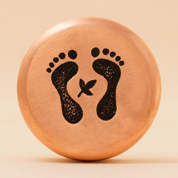 Copper Vibhuti Box (Small) - Padam