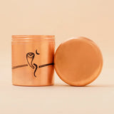 Copper Vibhuti Box (Tall) - Naga