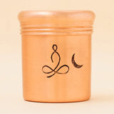 Copper Vibhuti Box (Tall) - Sadhaka