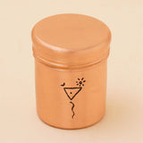 Copper Vibhuti Box (Tall) - Trigun