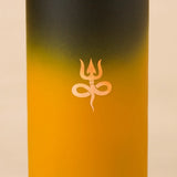 Copper Water Bottle - Black & Yellow 950 ml