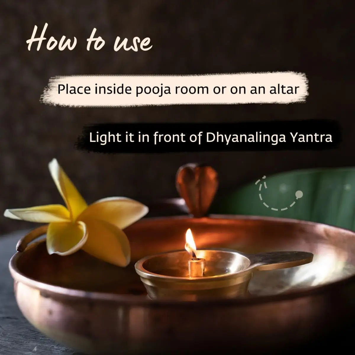 Energised Linga Jyoti Lamp