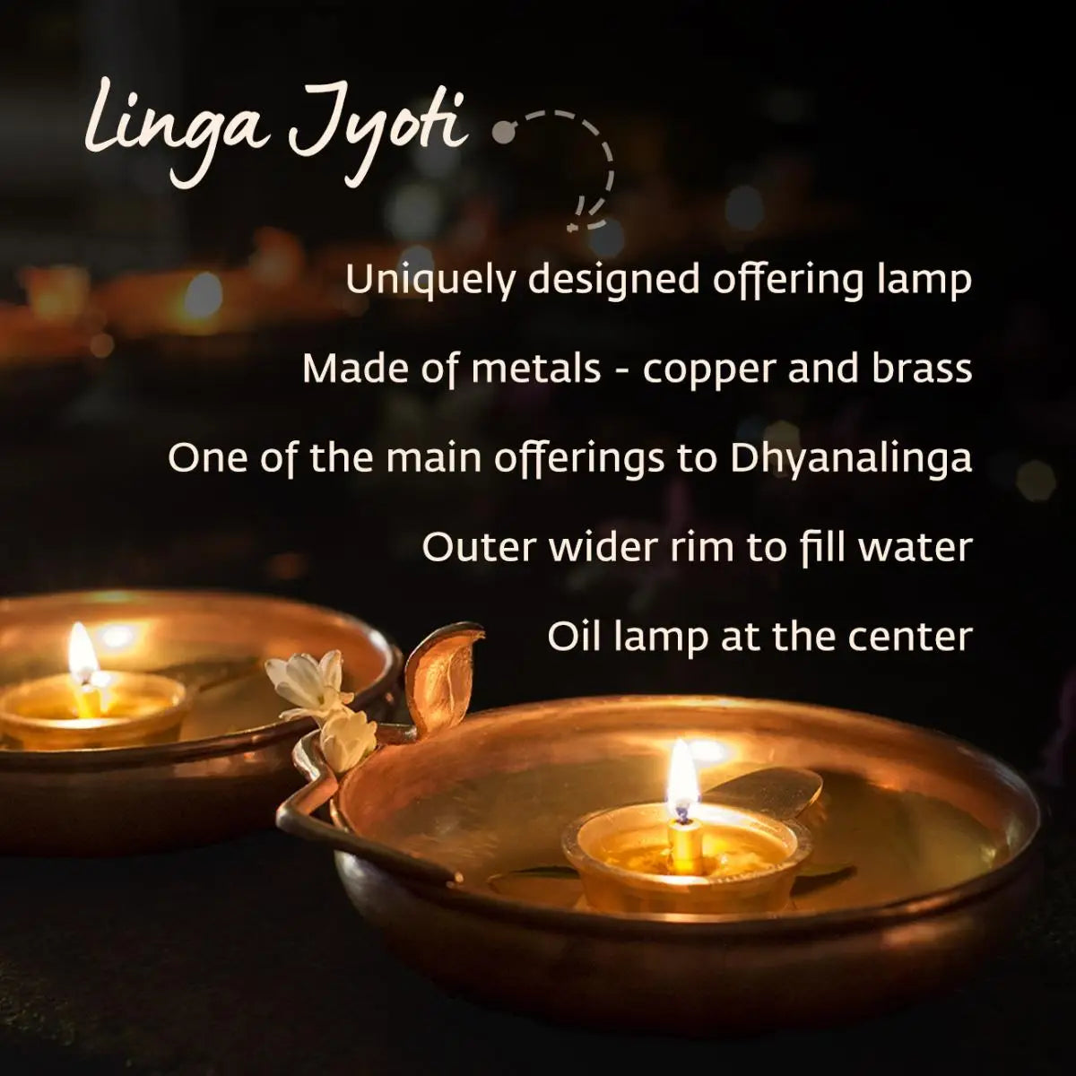 Energised Linga Jyoti Lamp
