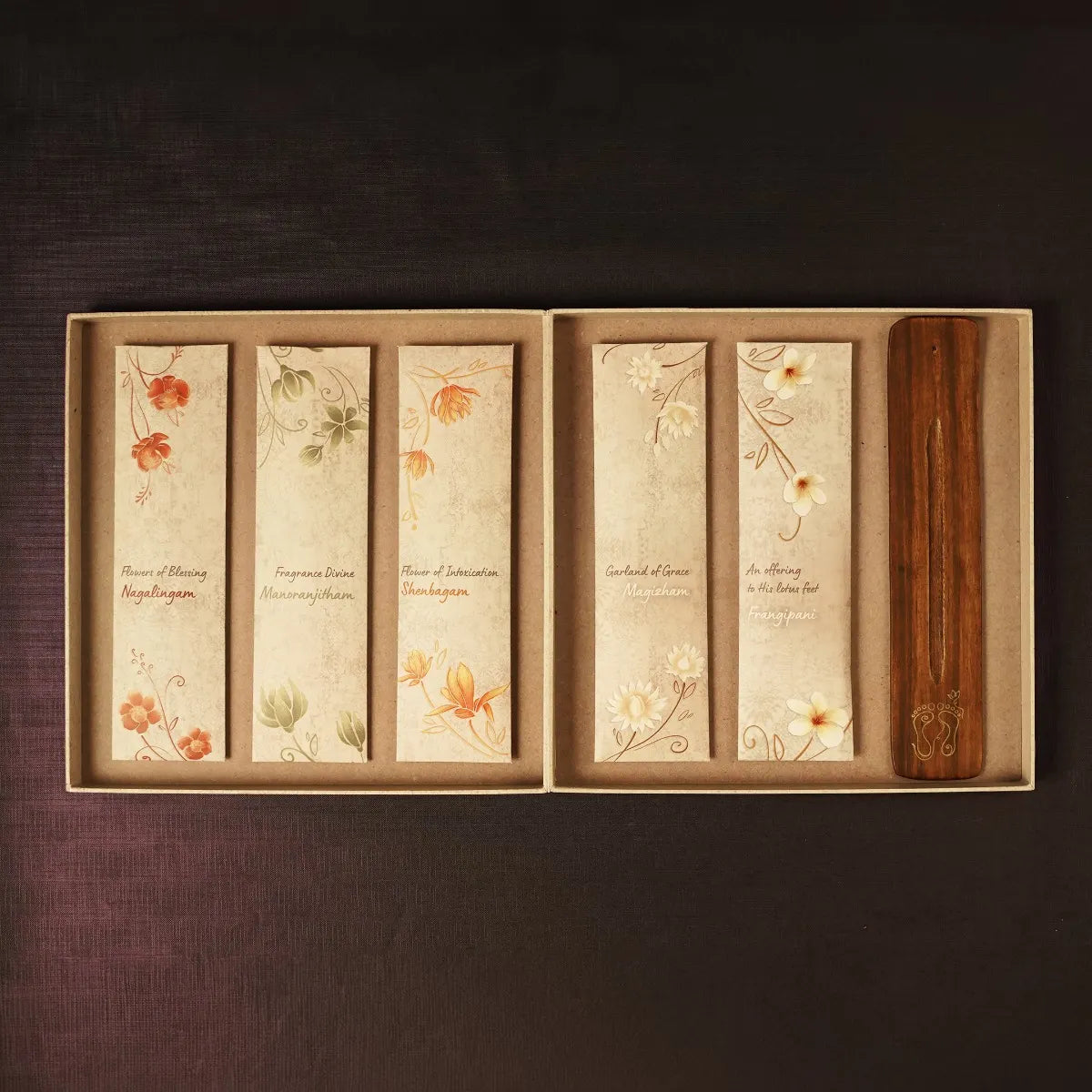 Flowers of Isha incense Gift set