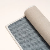 Handwoven Bamboo-Linen Yoga Mat With Anti Slip Backing