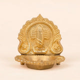 Linga Bhairavi Brass Lamp
