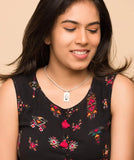 Linga Bhairavi Silver Pendant - Small