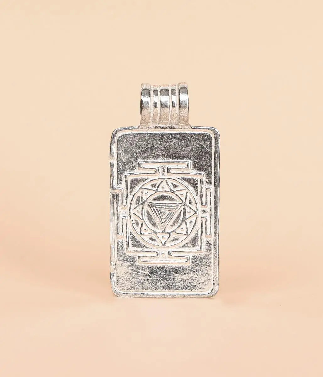 Linga Bhairavi Silver Pendant Medium