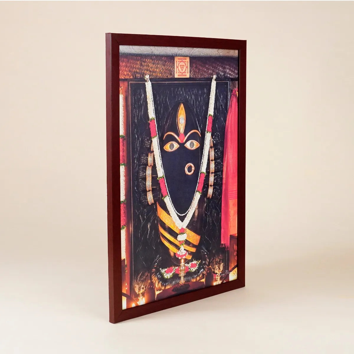 Linga Bhairavi with Bangles Photo Black (12x18)