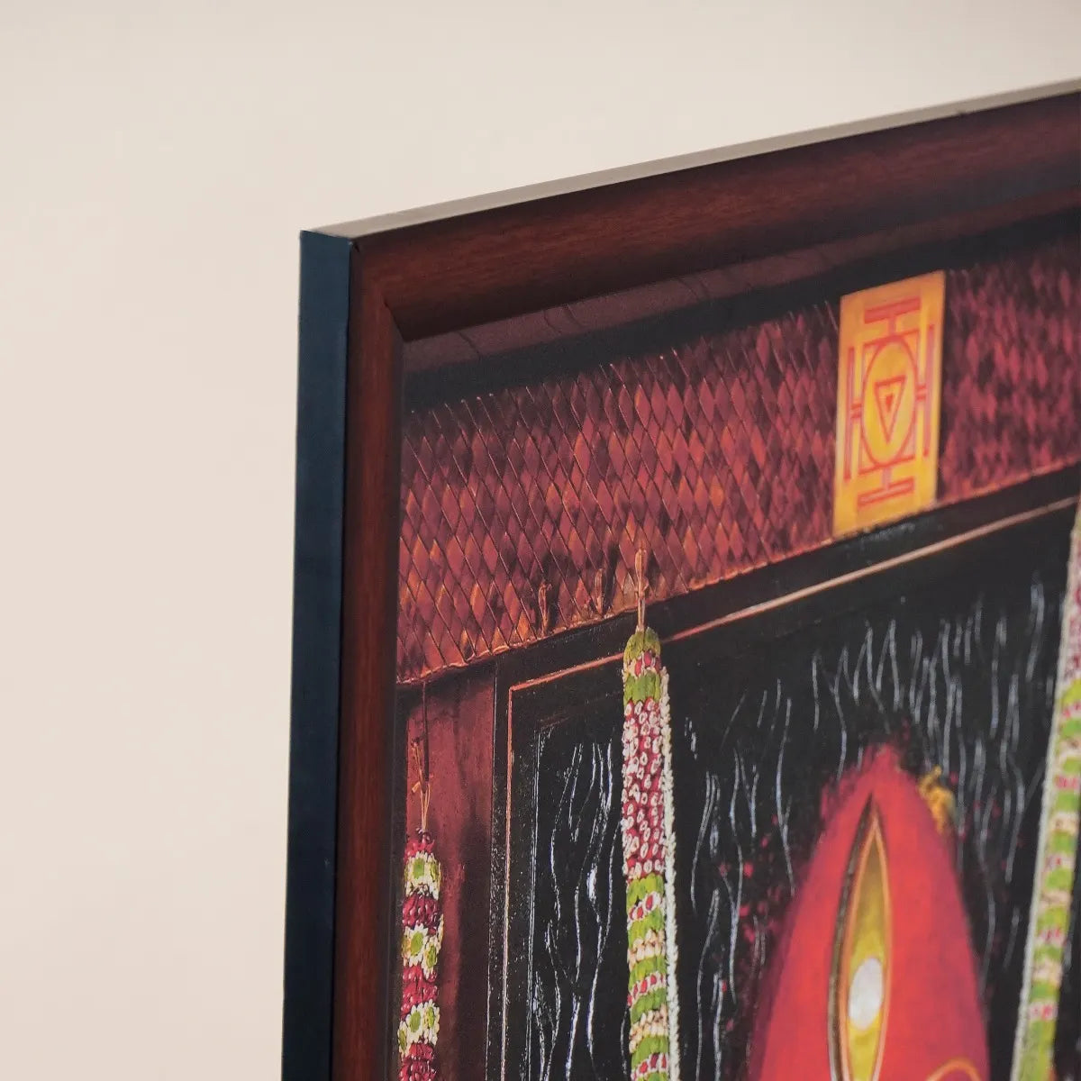 Linga Bhairavi with Bangles Photo Black (12x18)