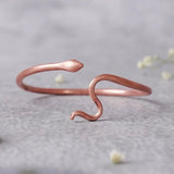 Sarpa Adjustable Copper Cuff
