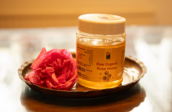 Isha Raw Organic Rose Honey