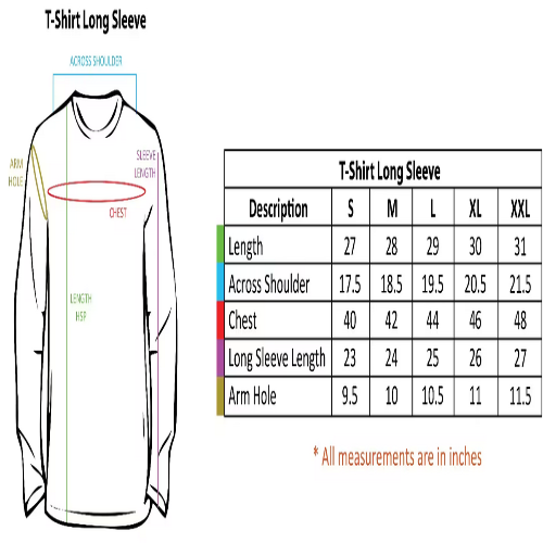 Unisex Cotton Long Sleeve Sadhana T-Shirt - White