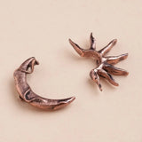 Surya Chandra Copper Earring