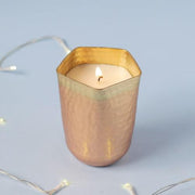 Antique Finish Two Tone Scented Soy Wax Candle