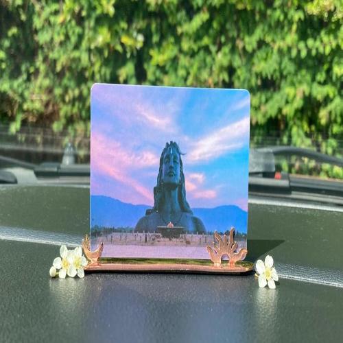 Car Stand Photo Adiyogi