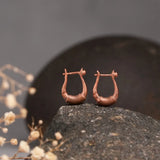 Adiyogi Copper Earring