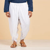 Dhoti Pant White Cotton