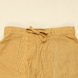 Ladies Draw String Pants Khaki Cotton