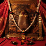 Linga Bhairavi Mukha. Handcrafted copper form. Energized in the abode of Devi.