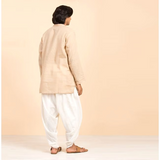 Kurta Linen/Cotton - Long Sleeve Beige