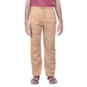 Mens Draw String Pants Khaki