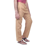 Mens Draw String Pants Khaki