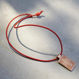 Linga Bhairavi Pendant Red Rope