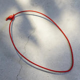 Linga Bhairavi Pendant Red Rope