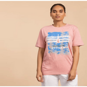 Ultimate Outlaw T-Shirt Peach 100% Cotton
