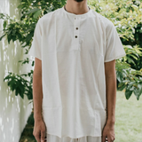 Undyed Organic Cotton Kurta - Off-White