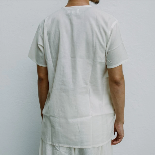 Undyed Cotton Kurta - Off-White