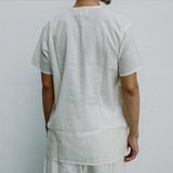 Undyed Organic Cotton Kurta - Off-White